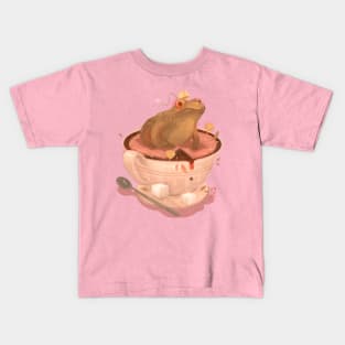 Tea Frog Queen Kids T-Shirt